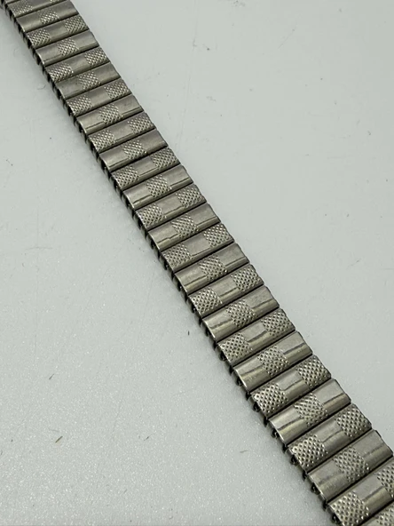 Vintage Flex Çelik Kordon 14mm Gri - Resim 5
