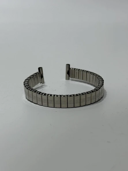 Vintage Flex Çelik Kordon 12mm Gri (Model 2) - Resim 2