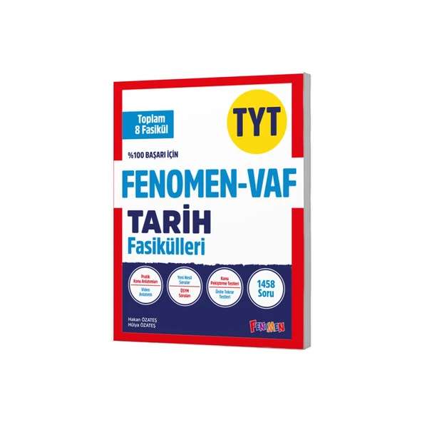 Fenomen Tyt Vaf Tarıh Fasıkül Setı (1-2-3-4-5-6-7-8.fasıkül) ürün görseli 1