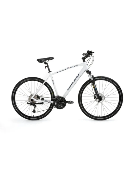 BİSAN TRX 8500 ERKEK ŞEHİR BİSİKLETİ 50CM HD 28 JANT 27 VİTES MAT BEYAZ LACİVERT ürün görseli 1