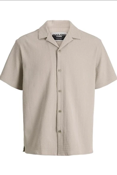 JACK JONES Erkek Rahat Kesim Tatil Gömlek 12290098 ürün görseli 1