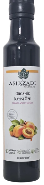 Aşıkzade Organik Kayısı Özü 250 Ml ürün görseli 1