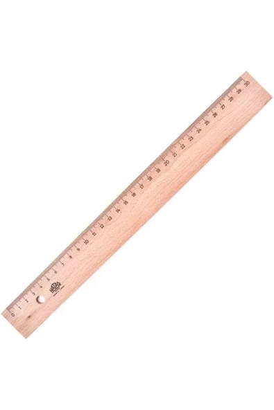 0035 TAHTA CETVEL 30 CM. ürün görseli 1