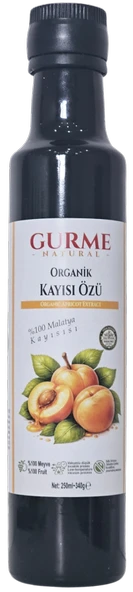 Gurme Natural 250 Ml Organik Kayısı Özü ürün görseli 1