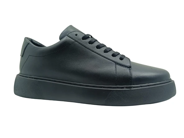 Bağcıklı Erkek Sneaker Ayakkabı Siyah160 TRIA 2002 ürün görseli 1