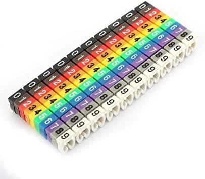 Kablo Numaratörü 0.75-1.5 mm (100 adet) - Resim 2