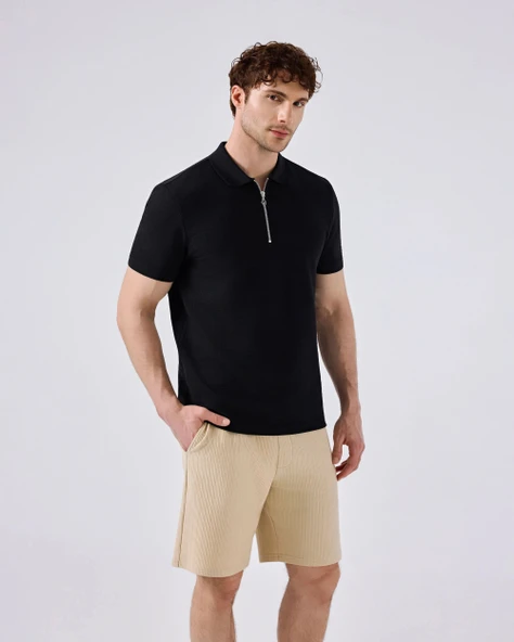 Ellesse Polo Yaka Erkek Tişört 5SM5493-BK ürün görseli 1