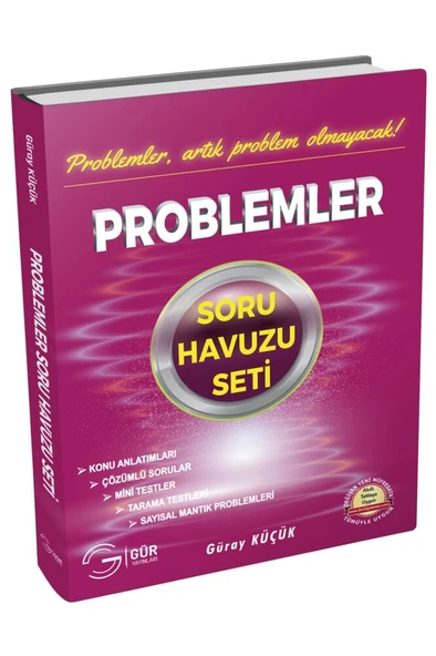 Güray Küçük Öğreten Problemler Soru Havuzu Seti ürün görseli 1
