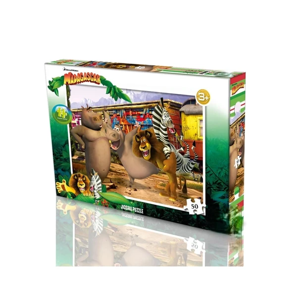 Madagascar Puzzle 50 Parça ürün görseli 1