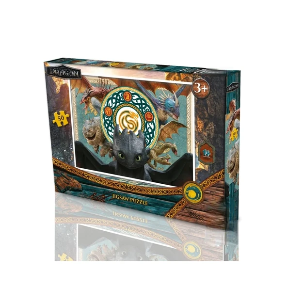 How to Train Your Dragon Puzzle 50 Parça ürün görseli 1