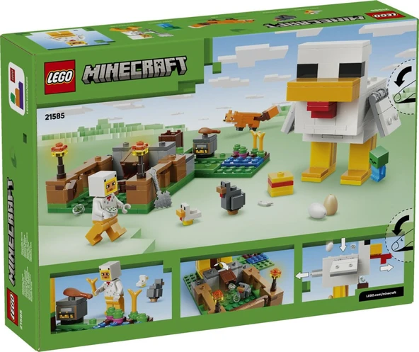 Lego Minecraft Tavuk Çiftliği 21585 - Resim 3