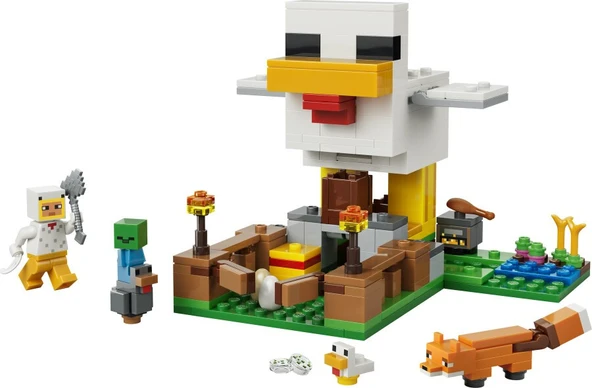 Lego Minecraft Tavuk Çiftliği 21585 - Resim 2