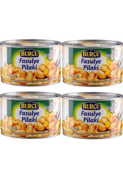 Burcu Fasulye Pilaki 400 gr x 4 Adet ürün görseli 1