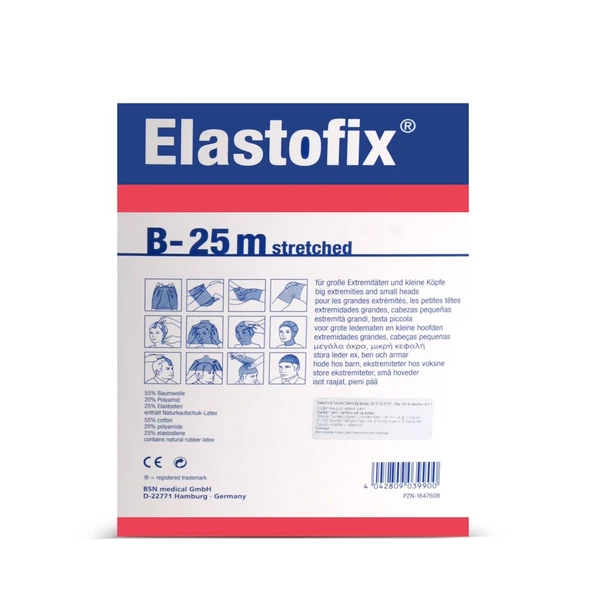 Elastofix 25m Bsn  File Bandaj Beden B Diz - Resim 4
