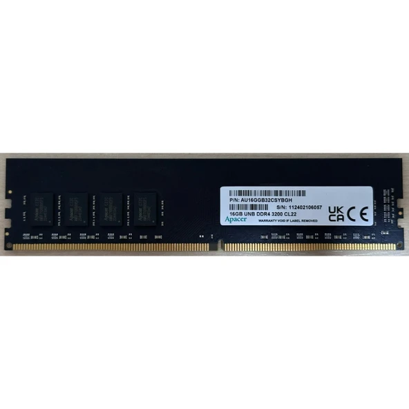 Apacer 16GB DDR4 2666MHz CL22 AU16GGB32CSYBGH