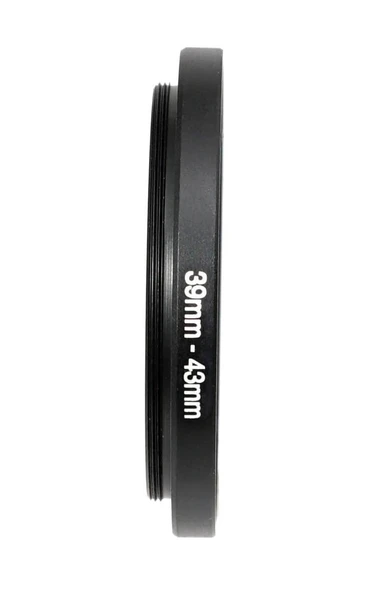 Ayex 39mm 43mm Step-Up Ring Lens Filtre Adaptörü 39mm Lens için 43mm Filtre Dönüştürücü ürün görseli 1