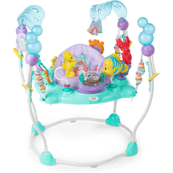 Bright Starts Disney Prenses Ariel Aktiviteli Işıklı ve Sesli Hoppala Disney The Little Mermaid Sea of Activities ürün görseli 1
