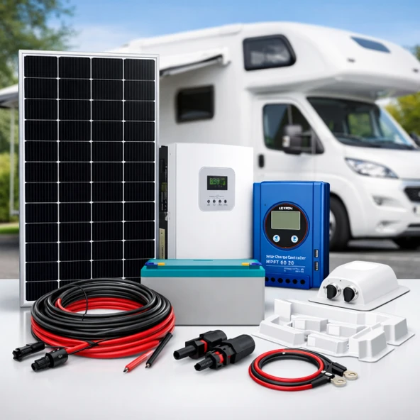 SED 1000W Karavan Güneş Enerjisi Paketi – Güçlü, Taşınabilir ve Kesintisiz Enerji ürün görseli 1
