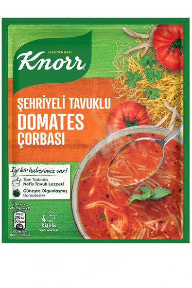 Knorr Şehriyeli Tavuklu Domates Çorbası 67 gr ürün görseli 1