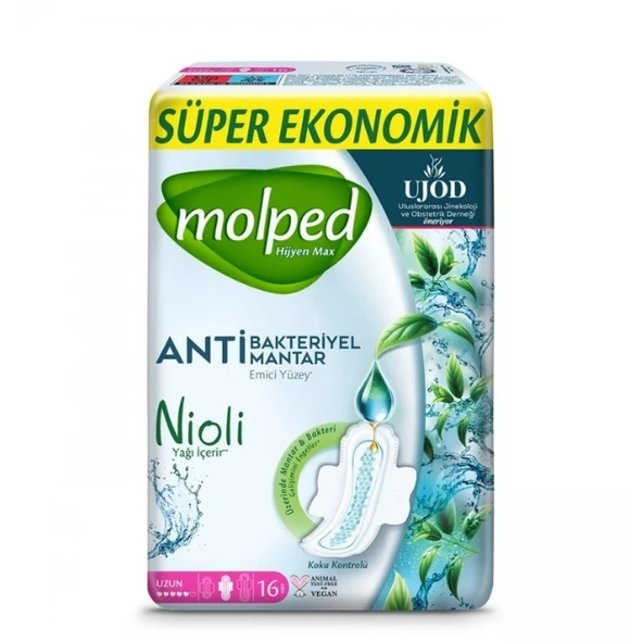 Molped Hijyen Max Süper Eko Uzun Ped 16'lı ürün görseli 1