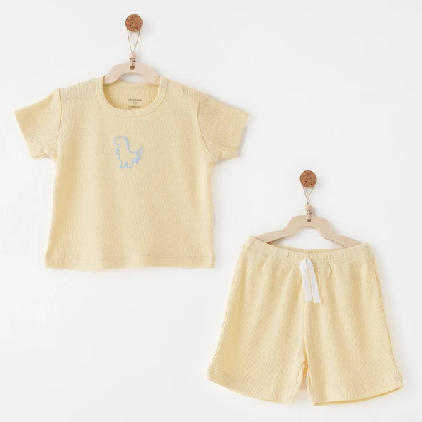 Andywawa Ac26771 Jacquard Special Modal 2li Takım Yellow ürün görseli 1