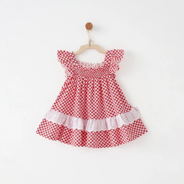 Andywawa Ac26689 Herry Chatty Elbise Red ürün görseli 1