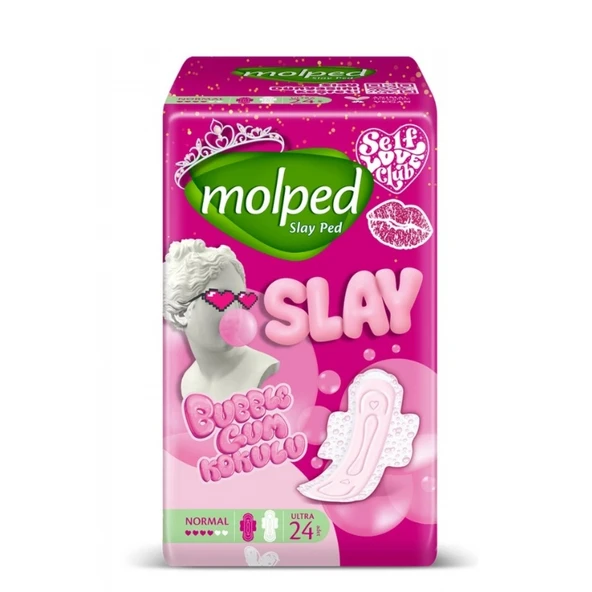 Molped Slay Süper Eko Normal Ped 24 Adet ürün görseli 1