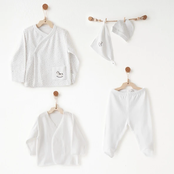 Andywawa Ac26750 My Little World 5li Hastane Çıkışı White ürün görseli 1
