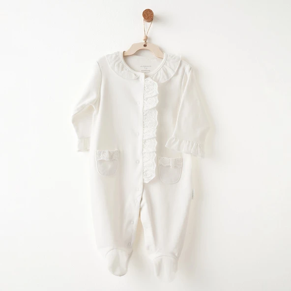 Andywawa Ac26640 Baby Chic Tulum Ekru ürün görseli 1