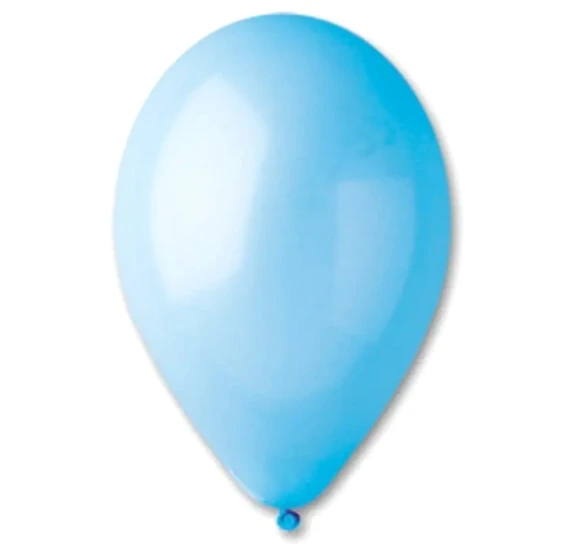 Gemar Açık Mavi Renkli Balon 26cm - 20 adet ürün görseli 1
