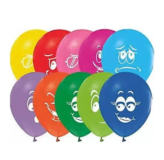 Gemar Gülenyüz Renkli Balon 26cm - 20 adet ürün görseli 1