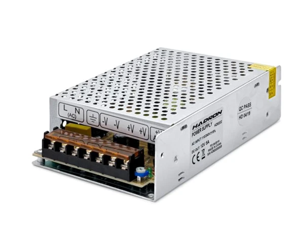 24V 5A 120W Led Ve Kamera Adaptörü - Gümüş B2884 ürün görseli 1