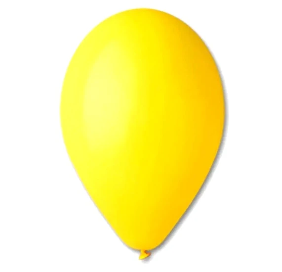 Gemar Sarı Renkli Balon 26cm - 20 adet ürün görseli 1