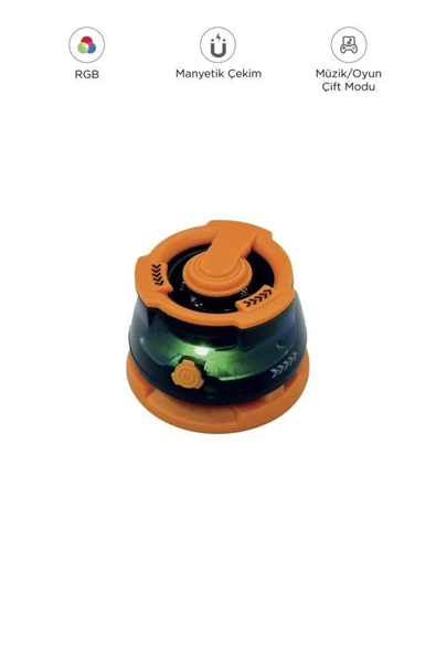 D39 Manyetik RGB Işıklı 5.3 Telefon Tutucu Mini Bluetooth Hoparlör Speaker ürün görseli 1
