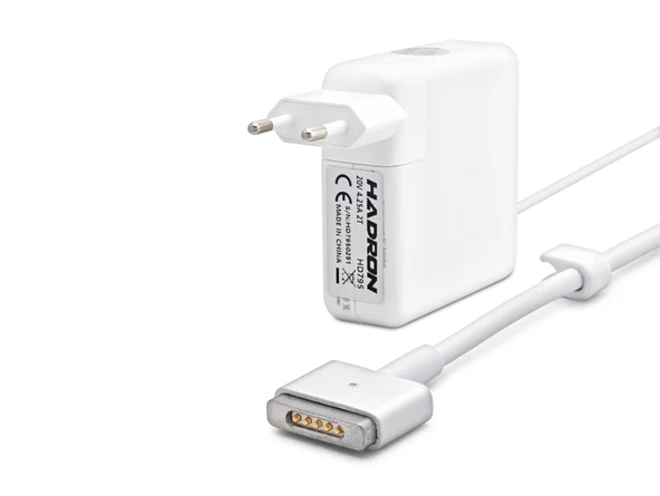 20V 4.25A 85W Laptop Adaptörü - T Tip - Macbook Uyumlu - Beyaz HD795 ürün görseli 1