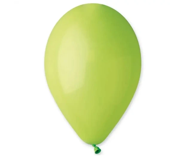 Gemar Açık Yeşil Renkli Balon 26cm - 20 adet ürün görseli 1