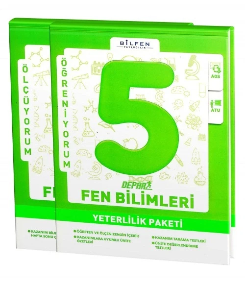 Bilfen 5.Sınıf Fen Bilimleri Depar Yeterlilik Paketi ürün görseli 1