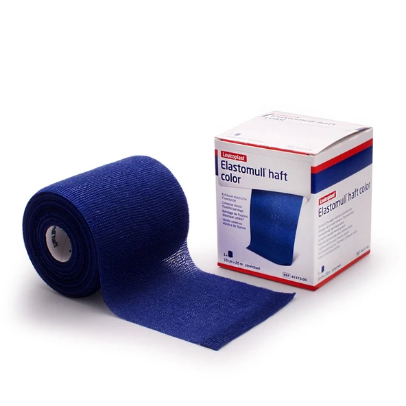 Elastomull Haft LF Bsn  Fiksasyon Bandajı 10cm x 20m Mavi ürün görseli 1