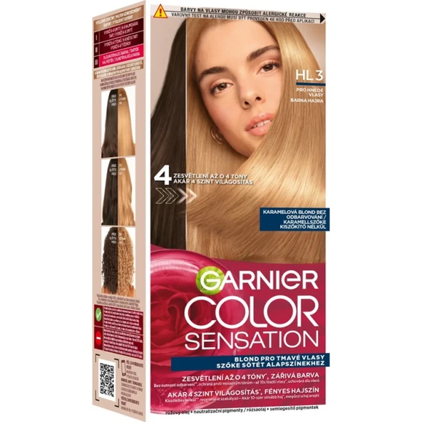 Garnier Çarpıcı Renkler 8.31 HL3 Sarı Saç Boyası ürün görseli 1