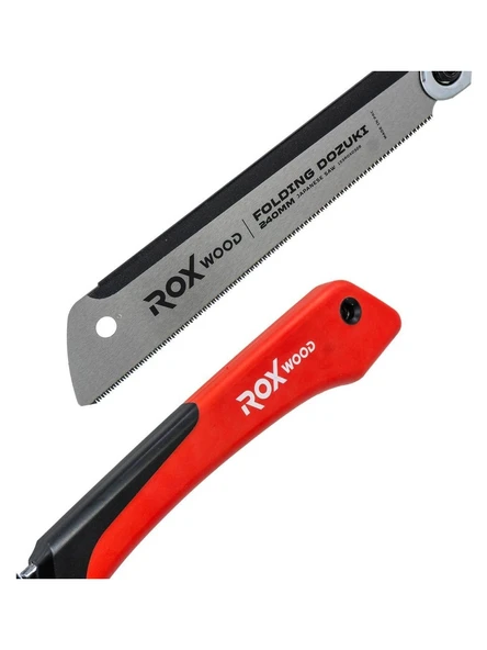 Rox Wood Dozuki Katlanır Ahşap Testere - 240mm - Resim 5