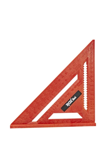 Rox Wood 0022 Abs Plastik Üçgen Marangoz Gönye 175 Mm ürün görseli 1