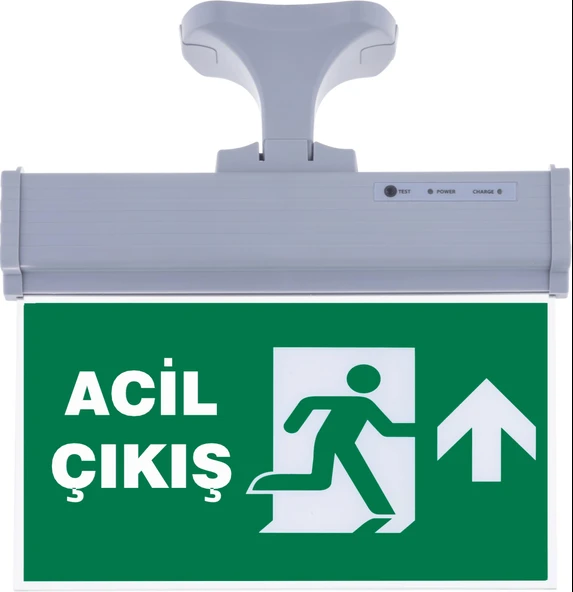 SG071-Y3 Çift Yönlü Acil Yönlendirme Armatürü (Askı Aparatlı) Acil Çıkış Yukarı ürün görseli 1