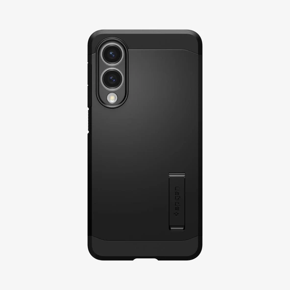 Spigen Galaxy S25 Edge ile Uyumlu Kılıf Tough Armor AI MagFit özellikli Kickstand Black ürün görseli 1