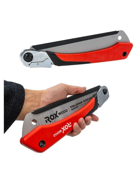 Rox Wood Dozuki Katlanır Ahşap Testere - 240mm - Resim 8