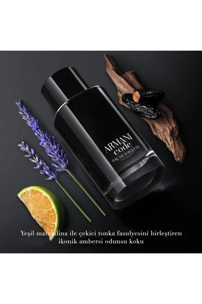 Giorgio Armani Code EDT 75 ml Erkek Parfüm - Resim 2