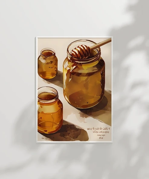 Bal Temalı Duvar Poster - Resim 2