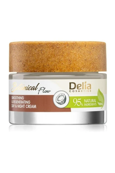 Delia Batanical Smoothing Regenerating %95 Organik Gündüz ve Gece Yüz Kremi 50 ml ürün görseli 1