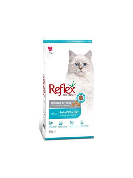 Reflex Sterilised Balıklı  Kısırlaştırılmış Yetişkin Kuru Kedi Maması 10 kg ürün görseli 1