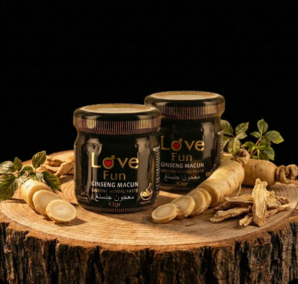 Love Fun Ginseng Bitkisel Macun 43 gr (4 adet) - Resim 2
