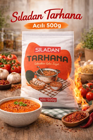 Sıladan Geleneksel Acılı Tarhana 500 gr ürün görseli 1